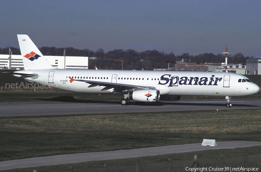 Spanair Airbus A321-231 (D-AVZR) | Photo 608300
