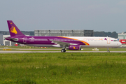 Cambodia Angkor Air Airbus A321-231 (D-AVZS) at  Hamburg - Finkenwerder, Germany