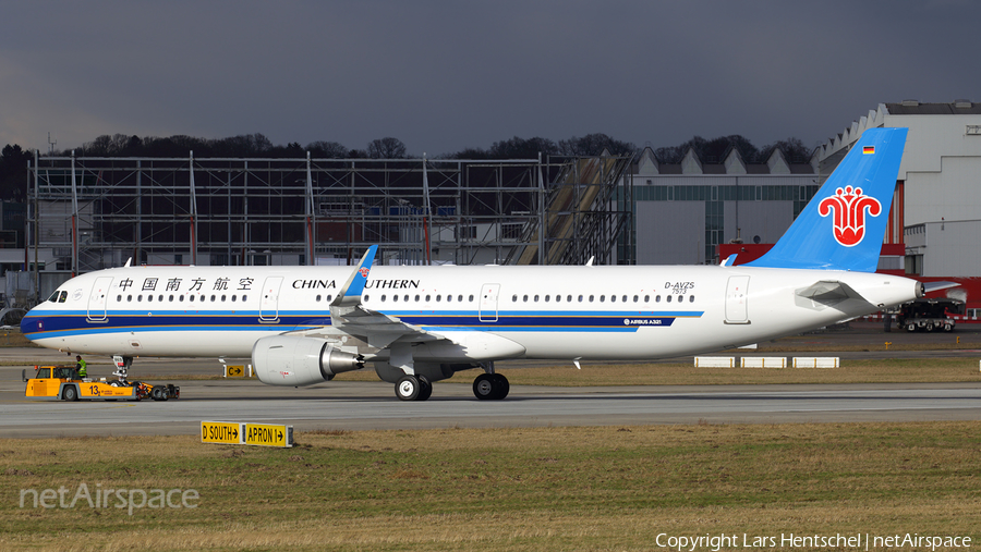 China Southern Airlines Airbus A321-211 (D-AVZS) | Photo 148216