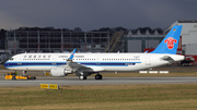 China Southern Airlines Airbus A321-211 (D-AVZS) at  Hamburg - Finkenwerder, Germany