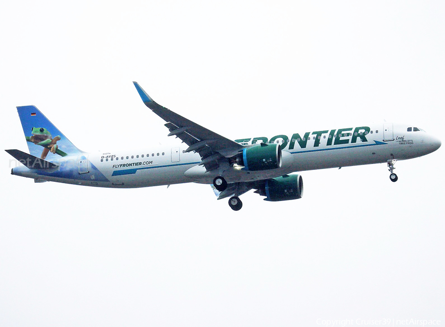 Frontier Airlines Airbus A321-271NX (D-AVZS) | Photo 639369