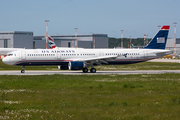 US Airways Airbus A321-211 (D-AVZS) at  Hamburg - Finkenwerder, Germany