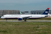 US Airways Airbus A321-211 (D-AVZS) at  Hamburg - Finkenwerder, Germany