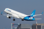 Air Transat Airbus A321-271NX (D-AVZT) at  Hamburg - Finkenwerder, Germany