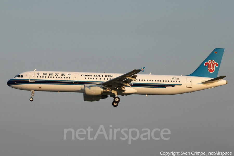 China Southern Airlines Airbus A321-211 (D-AVZT) | Photo 12114