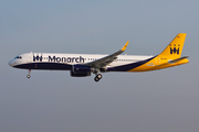 Monarch Airlines Airbus A321-231 (D-AVZT) at  Hamburg - Finkenwerder, Germany