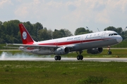 Sichuan Airlines Airbus A321-231 (D-AVZT) at  Hamburg - Finkenwerder, Germany