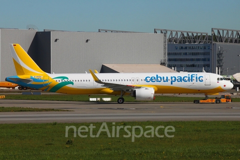 Cebu Pacific Airbus A321-271NX (D-AVZU) at  Hamburg - Finkenwerder, Germany