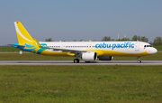 Cebu Pacific Airbus A321-271NX (D-AVZU) at  Hamburg - Finkenwerder, Germany