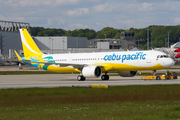 Cebu Pacific Airbus A321-271NX (D-AVZU) at  Hamburg - Finkenwerder, Germany