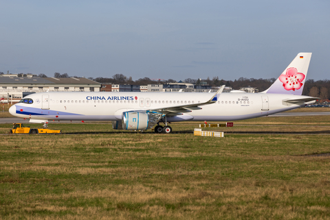 China Airlines Airbus A321-271NX (D-AVZU) at  Hamburg - Finkenwerder, Germany