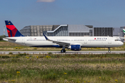 Delta Air Lines Airbus A321-211 (D-AVZU) at  Hamburg - Finkenwerder, Germany