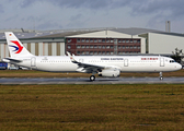 China Eastern Airlines Airbus A321-231 (D-AVZV) at  Hamburg - Finkenwerder, Germany