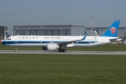 China Southern Airlines Airbus A321-253N (D-AVZV) at  Hamburg - Finkenwerder, Germany