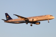 Saudi Arabian Airlines Airbus A321-211 (D-AVZV) at  Hamburg - Fuhlsbuettel (Helmut Schmidt), Germany