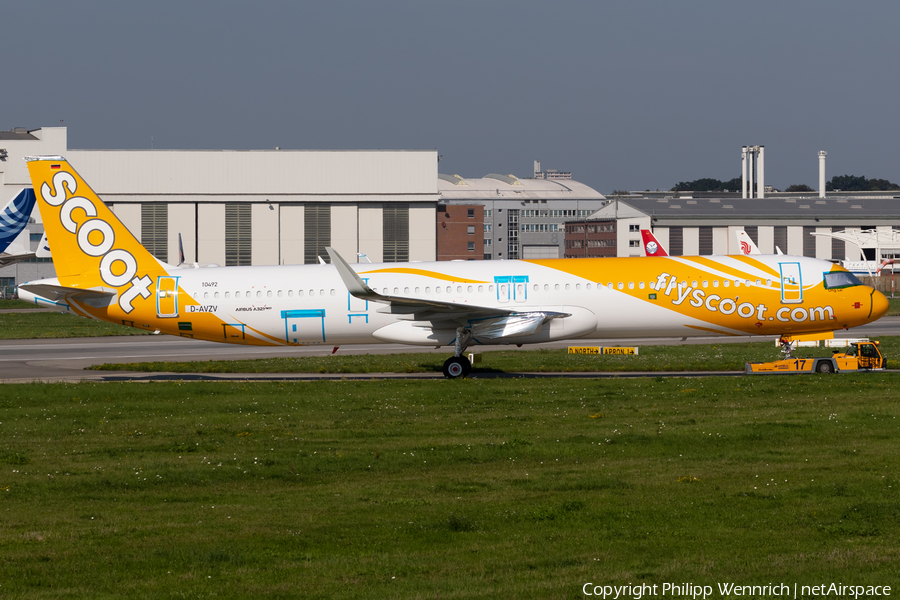 Scoot Airbus A321-271NX (D-AVZV) | Photo 560467