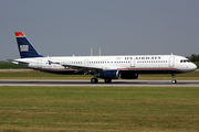 US Airways Airbus A321-231 (D-AVZW) at  Hamburg - Finkenwerder, Germany