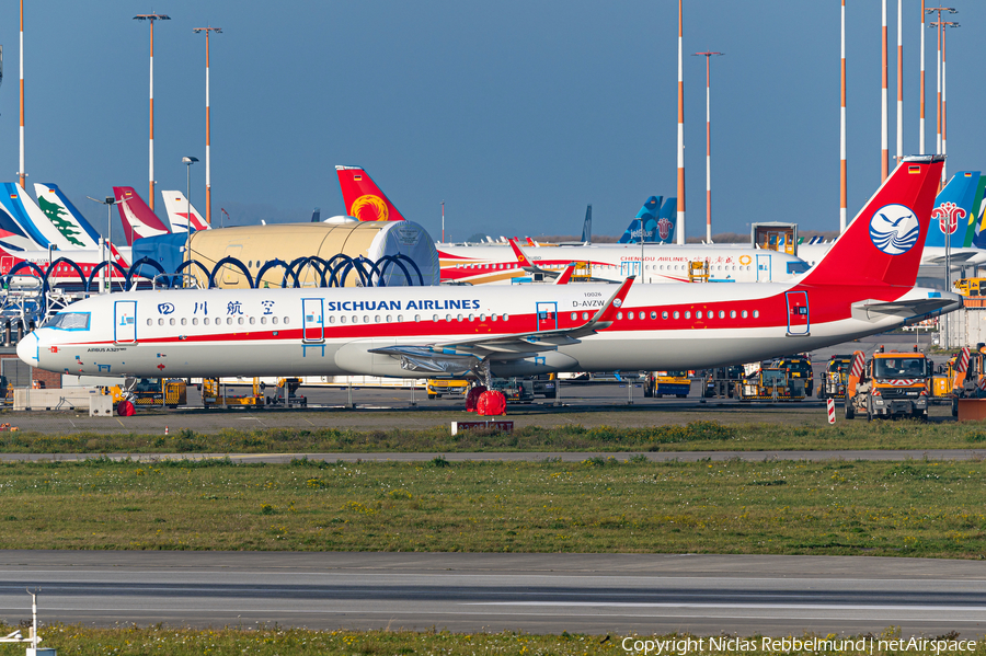 Sichuan Airlines Airbus A321-271NX (D-AVZW) | Photo 409698