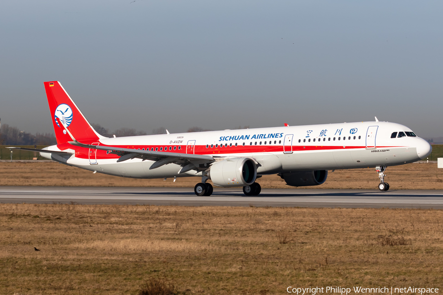 Sichuan Airlines Airbus A321-271NX (D-AVZW) | Photo 432284