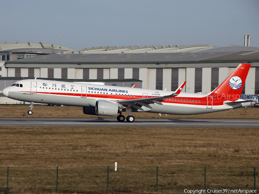 Sichuan Airlines Airbus A321-271NX (D-AVZW) | Photo 437604