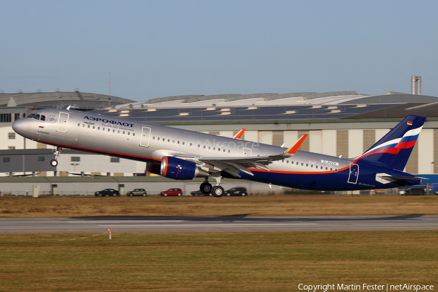 Aeroflot - Russian Airlines Airbus A321-211 (D-AVZX) | Photo 97042
