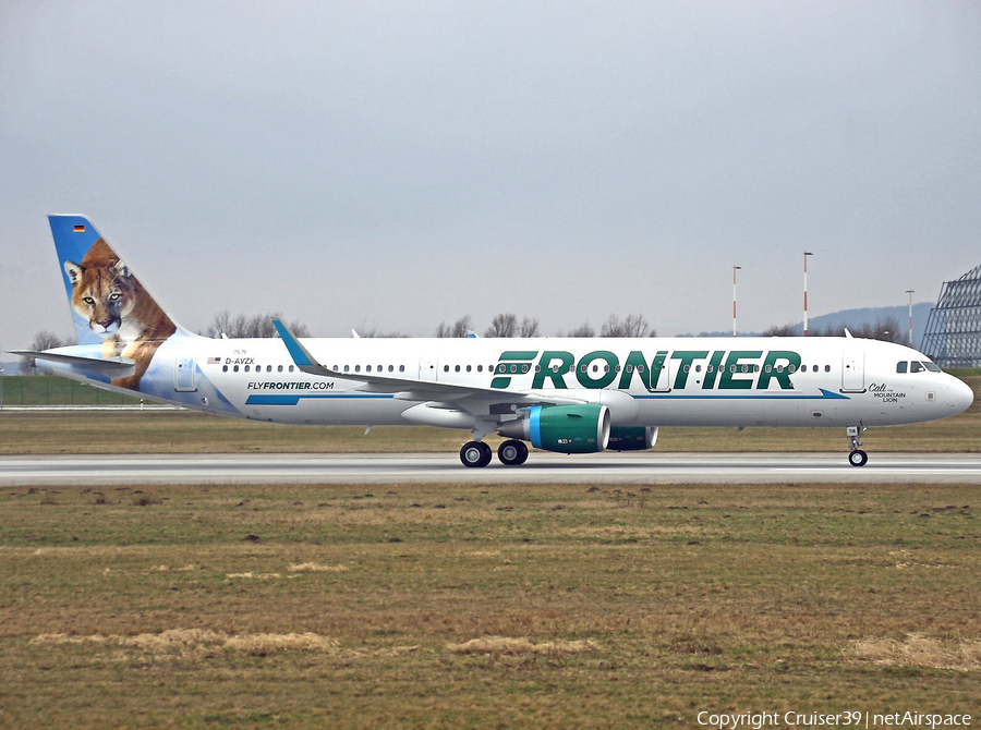 Frontier Airlines Airbus A321-211 (D-AVZX) | Photo 205756