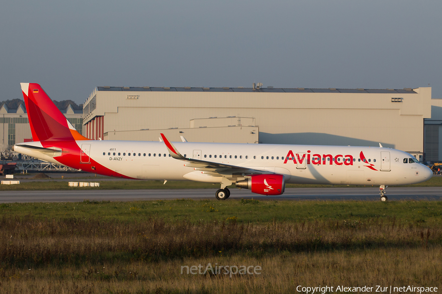 Avianca Airbus A321-211 (D-AVZY) | Photo 94337