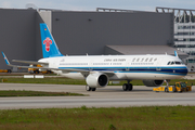 China Southern Airlines Airbus A321-253N (D-AVZY) at  Hamburg - Finkenwerder, Germany