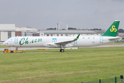 Spring Airlines Airbus A321-253NX (D-AVZY) at  Hamburg - Finkenwerder, Germany