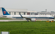 China Southern Airlines Airbus A321-271N (D-AVZZ) at  Hamburg - Finkenwerder, Germany