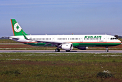 EVA Air Airbus A321-211 (D-AVZZ) at  Hamburg - Finkenwerder, Germany