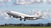 PrivatAir Boeing 737-7AK(BBJ) (D-AWBC) at  Amsterdam - Schiphol, Netherlands