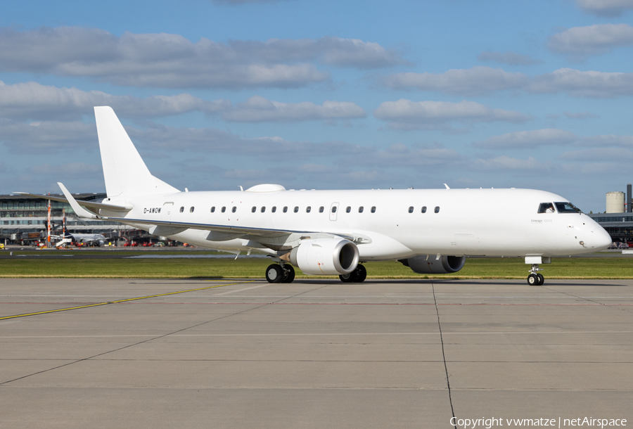 Air Hamburg Embraer Lineage 1000 (ERJ-190-100 ECJ) (D-AWOW) | Photo 454460