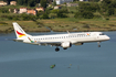 German Airways Embraer ERJ-190LR (ERJ-190-100LR) (D-AWSI) at  Corfu - International, Greece