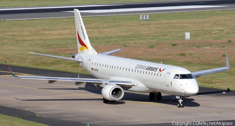 German Airways Embraer ERJ-190LR (ERJ-190-100LR) (D-AWSI) | Photo 511302