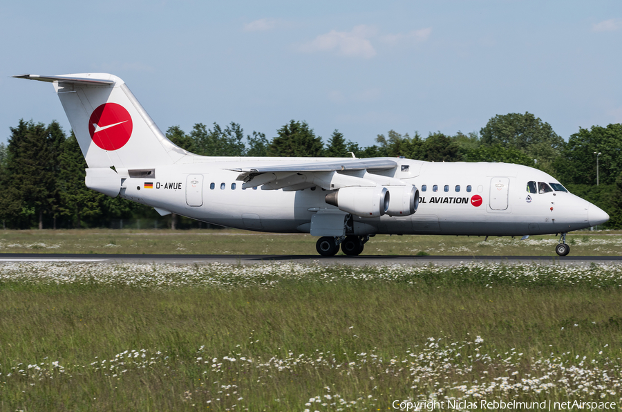 WDL Aviation BAe Systems BAe-146-200 (D-AWUE) | Photo 325515