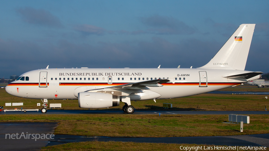 German Air Force Airbus A319-133X CJ (D-AWVM) | Photo 424195