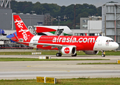 AirAsia Airbus A320-251N (D-AXAA) at  Hamburg - Finkenwerder, Germany