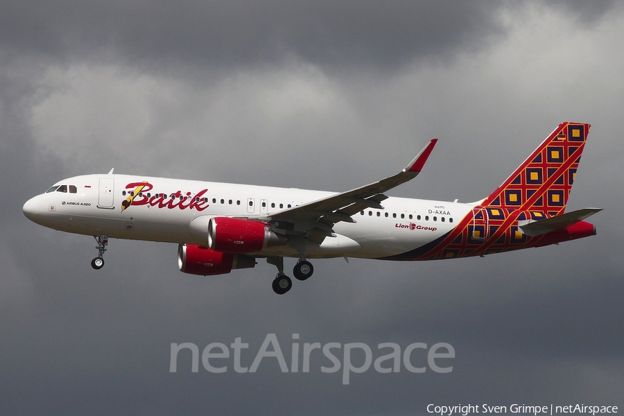 Batik Air Airbus A320-214 (D-AXAA) | Photo 80031