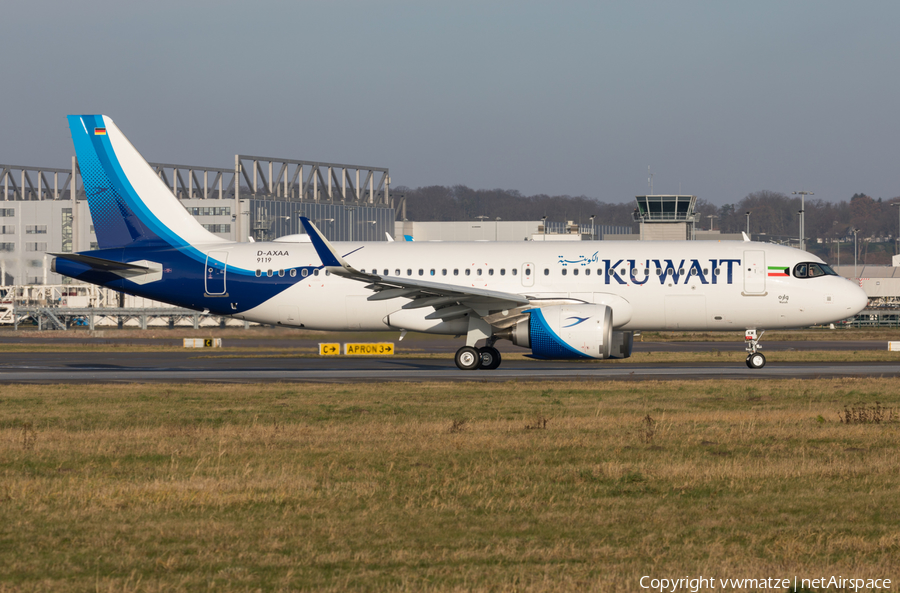 Kuwait Airways Airbus A320-251N (D-AXAA) | Photo 368237