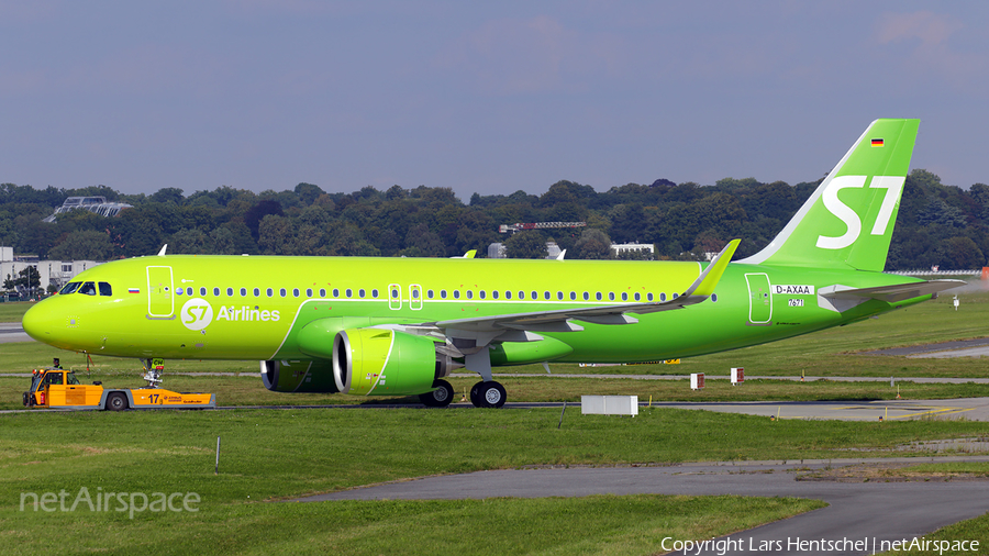 S7 Airlines Airbus A320-271N (D-AXAA) | Photo 186020