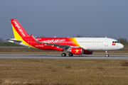 VietJet Air Airbus A320-214 (D-AXAA) at  Hamburg - Finkenwerder, Germany