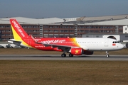 VietJet Air Airbus A320-214 (D-AXAA) at  Hamburg - Finkenwerder, Germany