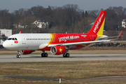 VietJet Air Airbus A320-214 (D-AXAA) at  Hamburg - Finkenwerder, Germany