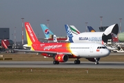 VietJet Air Airbus A320-214 (D-AXAA) at  Hamburg - Finkenwerder, Germany