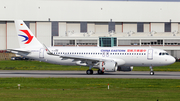 China Eastern Airlines Airbus A320-214 (D-AXAB) at  Hamburg - Finkenwerder, Germany