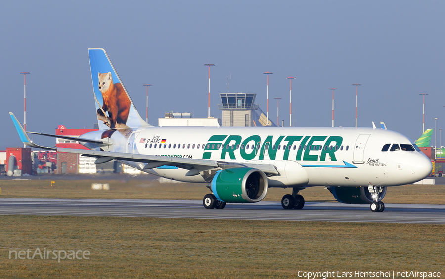 Frontier Airlines Airbus A320-251N (D-AXAC) | Photo 225547