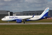 IndiGo Airbus A320-271N (D-AXAC) at  Hamburg - Finkenwerder, Germany