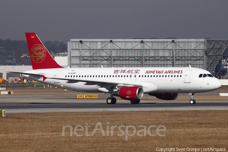 Juneyao Airlines Airbus A320-214 (D-AXAC) | Photo 21541