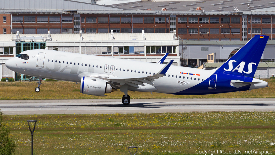 SAS - Scandinavian Airlines Airbus A320-251N (D-AXAC) | Photo 391375